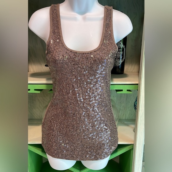 Express Sequins Tank Top - Picture 1 of 11